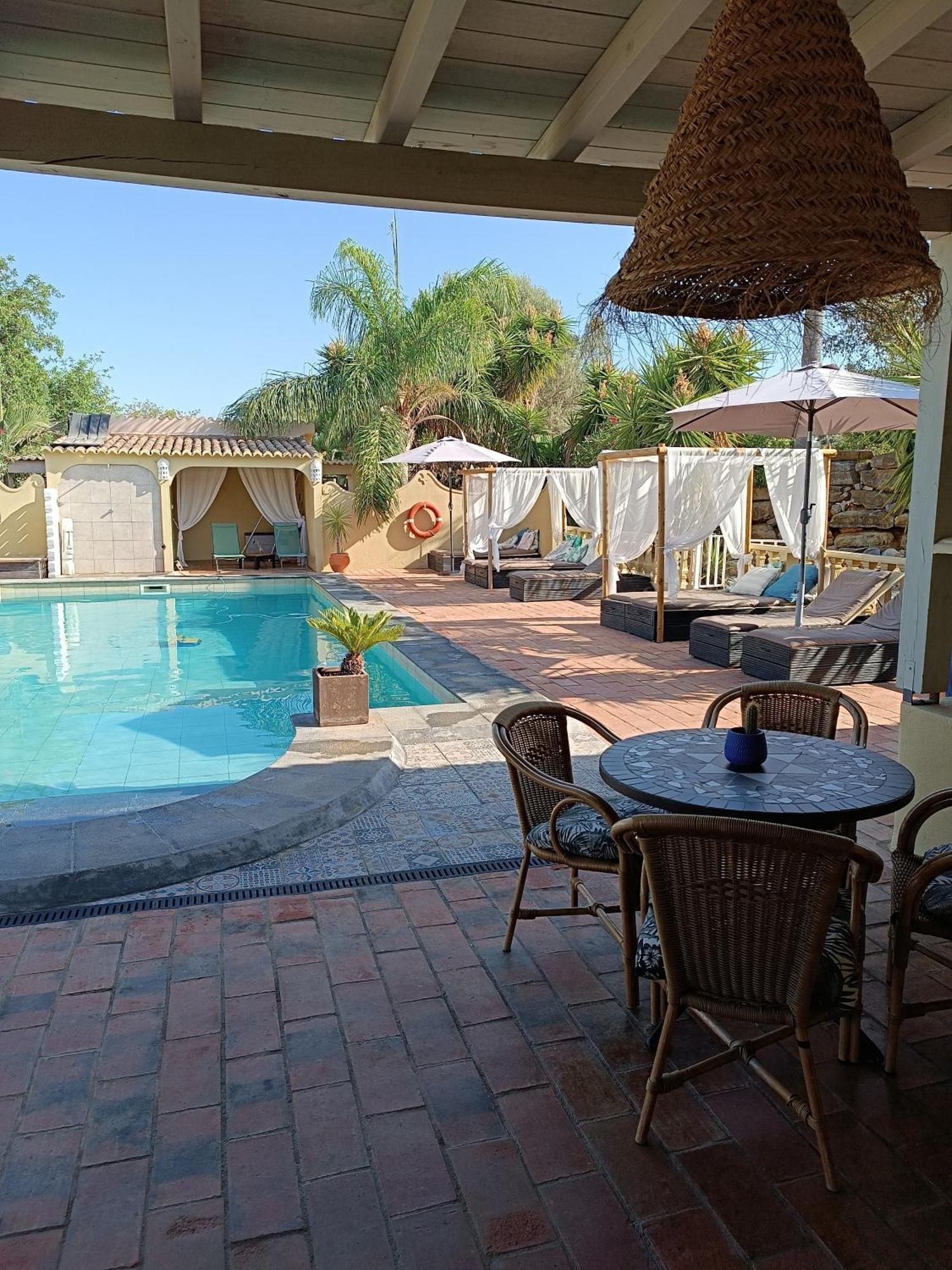 Quinta Pereiro Tropic Garden, Algarve Panzió Moncarapacho Kültér fotó